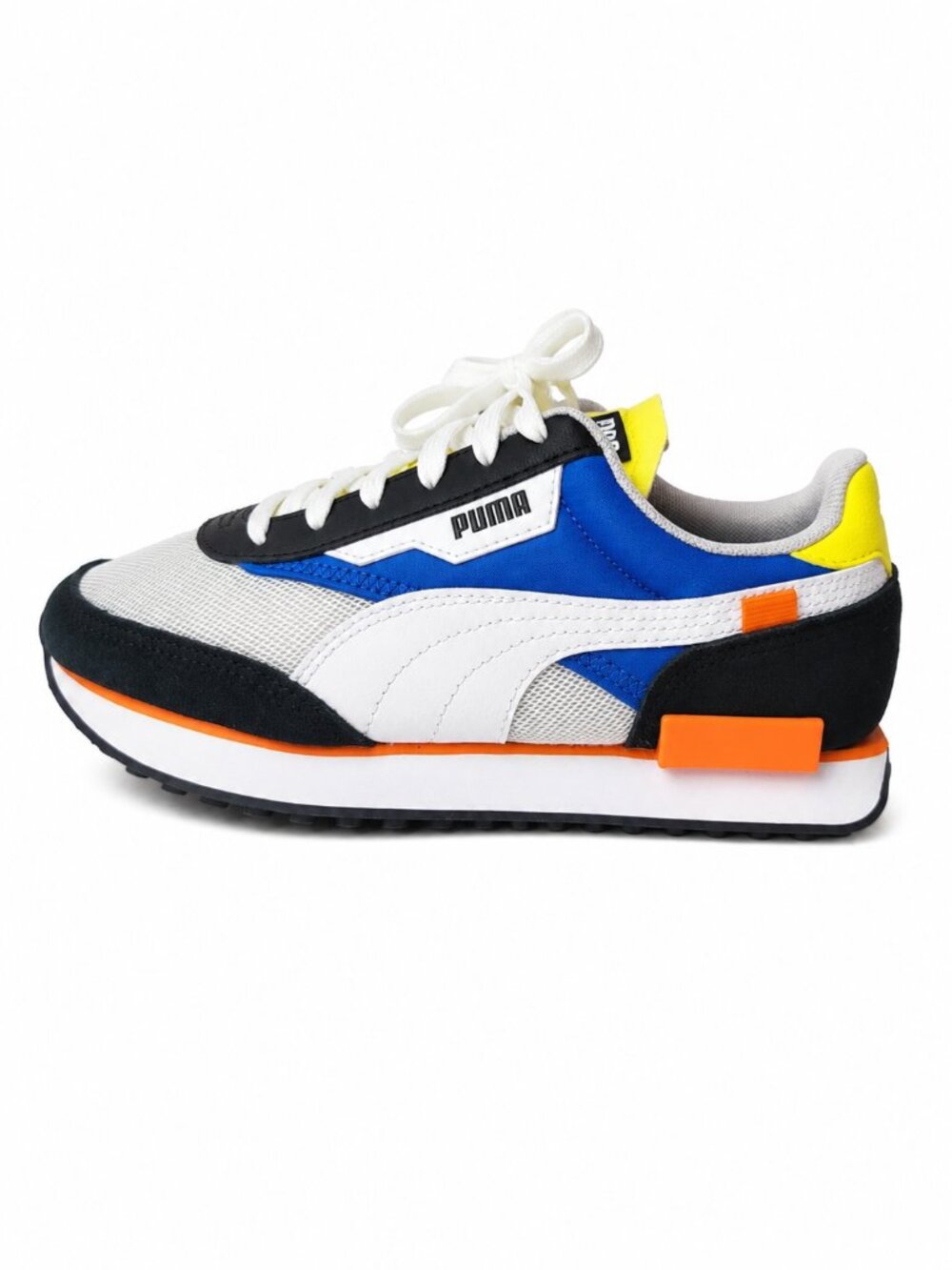 Puma Future Rider Splash Sneakers Boys Size 7 NWOT Colorblock Retro Running Shoe